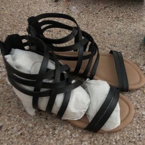 - Torrid size 8 NWT gladiator sandals